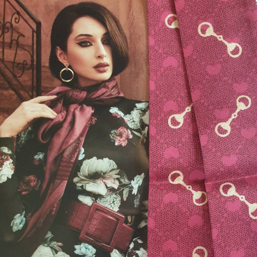Skinny Scarf Fashion Women Wrap Hand Bag Accessory Hair Tie Luxe Trendy Gift